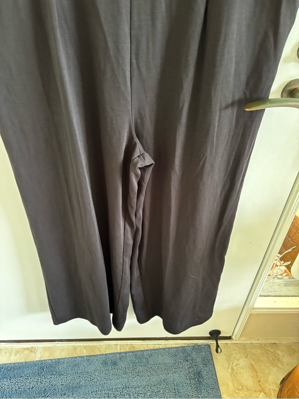 Old Navy wide leg jumpsuit black NEW NWT XL - Picture 5 of 8
